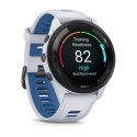Zegarek Garmin Forerunner 265, 46mm AMOLED Mleczny Kwarc