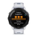 Zegarek Garmin Forerunner 265, 46mm AMOLED Mleczny Kwarc