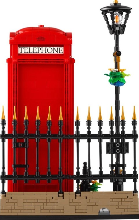Lego 21347 Ideas - Czerwona londyńska budka telefoniczna