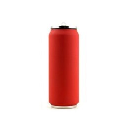 Yoko Design Isotherm Tin Can 500 ml, Soft touch red