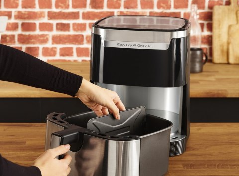 Tefal Easy Fry & Grill EY801D 6,5 l Autonomiczny 1650 W Frytkownica na gorące powietrze Stal nierdzewna