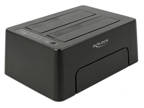 Delock USB Type-C 3.1 Stacja dokująca na 2 x SATA HDD / SSD