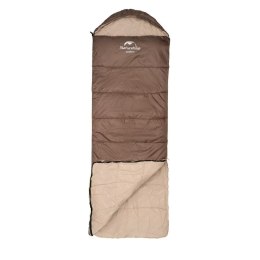 Naturehike Śpiwór turystyczny U350S NH20MSD07 - COFFEE - prawy