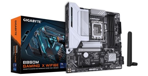 GIGABYTE B860M GAMING X WIFI6E płyta główna Intel B860 LGA 1851 (Socket V1) micro ATX