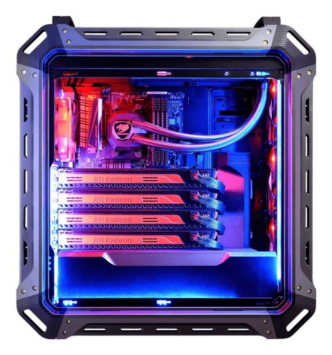 Obudowa komputerowa COUGAR Gaming Panzer Max Full Tower, PC, ATX, CEB, EATX, micro ATX, Mini-ITX, Gaming, 17 cm