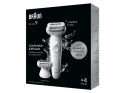 Depilator Braun Silk-épil 9 9-041, Srebrny, 40 pęset, MicroGrip, Bateria, 100 - 240 V, 50/60 Hz