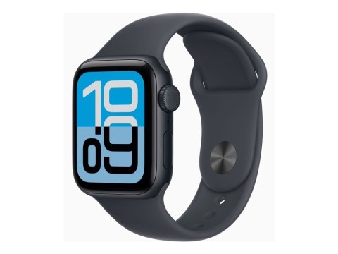 Apple Watch SE 3 Aluminiowy Komórkowy 40mm Midnight (Sport Band Midnight) M/L