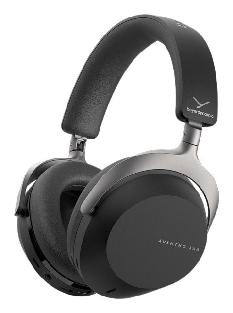 Bezprzewodowe słuchawki nauszne beyerdynamic AVENTHO 300 z ANC, czarne