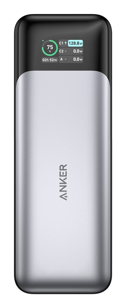 Powerbank Anker 737 24000mAh Czarny, Srebrny (7978673)