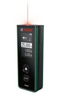 Bosch Zamo Dalmierz laserowy Czarny, Zielony 25 m