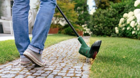 Bosch EasyGrassCut 18V-26 26 cm Bateria Czarny, Zielony