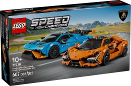 LEGO SPEED CHAMPIONS 77238 Lamborghini Revuelto i Huracán STO
