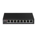 Edimax GS-5008E łącza sieciowe Zarządzany Gigabit Ethernet (10/100/1000) Czarny