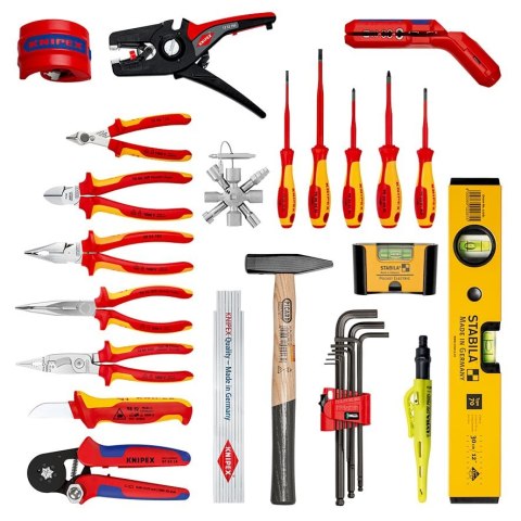 Knipex 00 21 50 E zestaw kluczy i narzędzi 22 przyb.