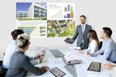 Epson EB-W53 4000 ANSI lumenów 3LCD WXGA (1200x800) Biały