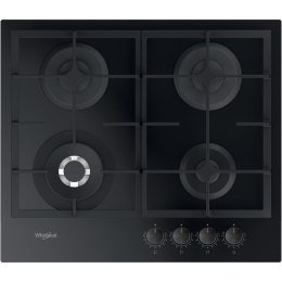Whirlpool AKTL 629/NB1 płyta kuchenna Czarny Wbudowany 59 cm Gaz 4 stref(y)