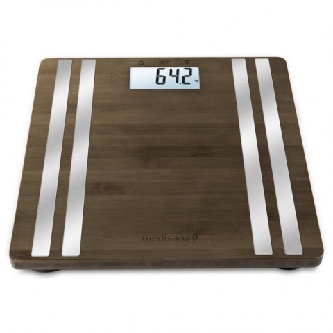 Waga analityczna Connect Medisana BS 552 do 180 kg |VitaDock | do 8 użytkowników | bambus